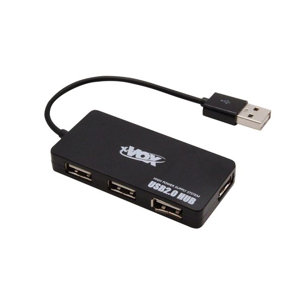 هاب 4پورت USB2.0 ایکس ووکس مدل X800 هاب 4پورت USB2.0 ایکس ووکس مدل X800
