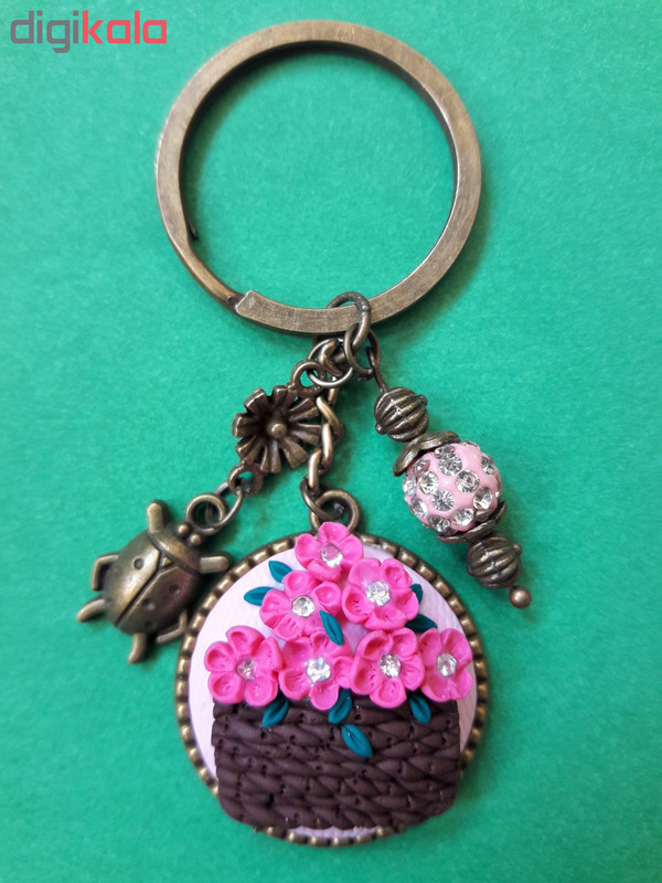 جاکلیدی دخترانه گالری سنجاق قفلی مدل 019