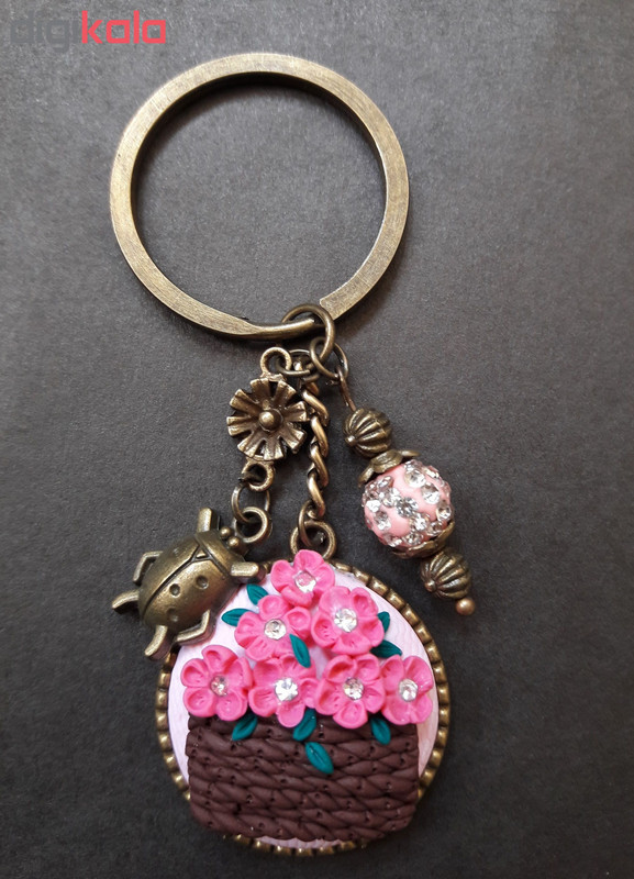 جاکلیدی دخترانه گالری سنجاق قفلی مدل 019