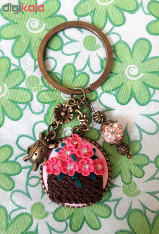 جاکلیدی دخترانه گالری سنجاق قفلی مدل 019