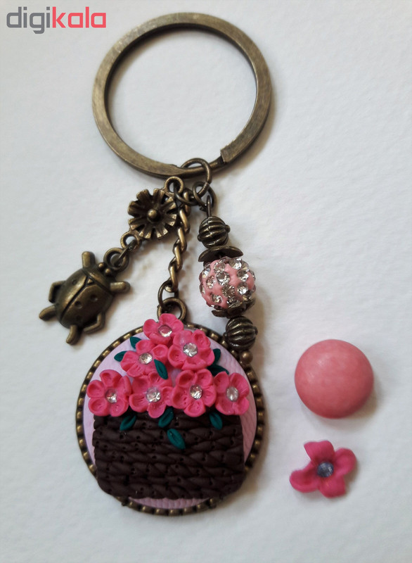 جاکلیدی دخترانه گالری سنجاق قفلی مدل 019