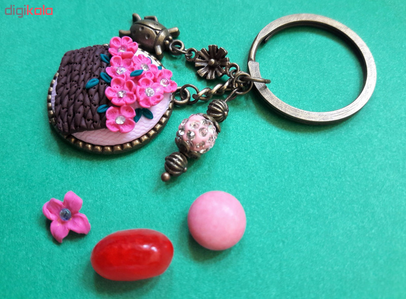 جاکلیدی دخترانه گالری سنجاق قفلی مدل 019