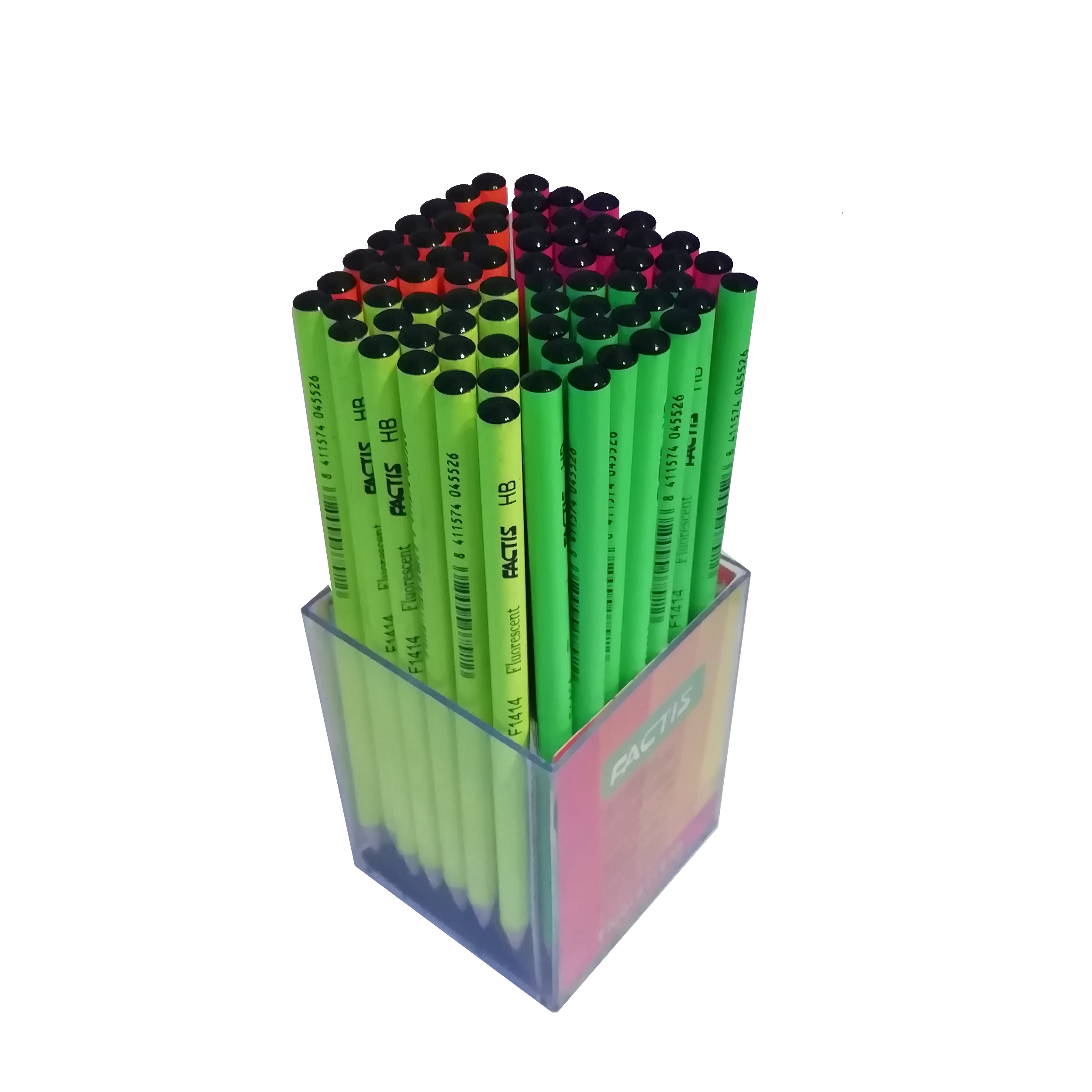 مداد مشکی فکتیس مدل F1414 بسته 72 عددی