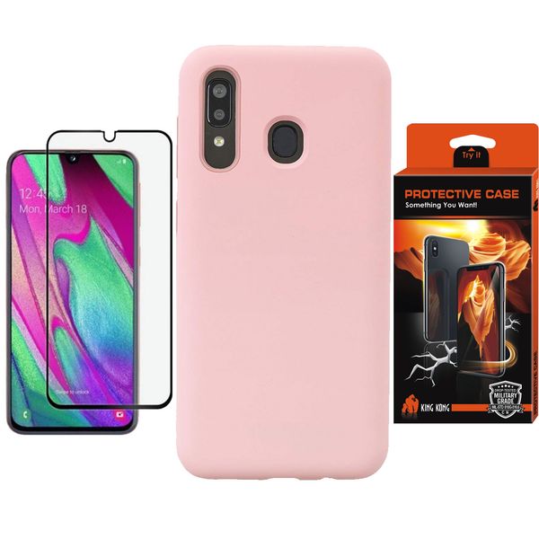 کاور کینگ کونگ مدل SLCN مناسب برای گوشی موبایل سامسونگ Galaxy A30 به همراه محافظ صفحه نمایش کاور کینگ کونگ مدل SLCN مناسب برای گوشی موبایل سامسونگ Galaxy A30 به همراه محافظ صفحه نمایش