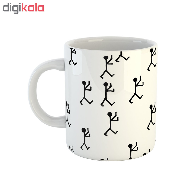 ماگ مدل stick men کد 01