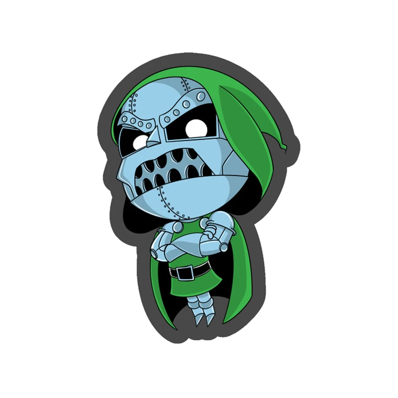 استیکر لپ تاپ طرح Dr Doom Mavel کد STL987