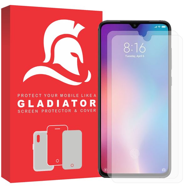 محافظ صفحه نمایش گلادیاتور مدل GLX2000 مناسب برای گوشی موبایل شیائومی Mi a3 بسته دو عددی محافظ صفحه نمایش گلادیاتور مدل GLX2000 مناسب برای گوشی موبایل شیائومی Mi a3 بسته دو عددی