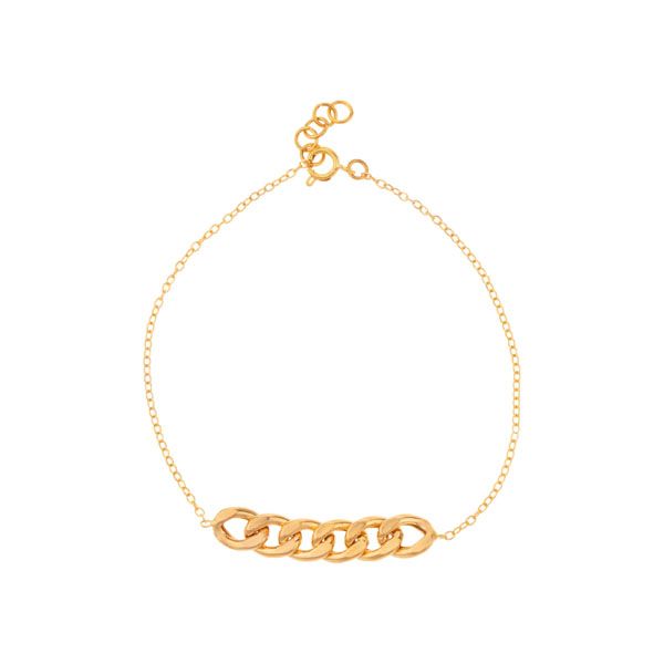دستبند طلا 18 عیار زنانه گالری مرجان کد 0906 -  - 1