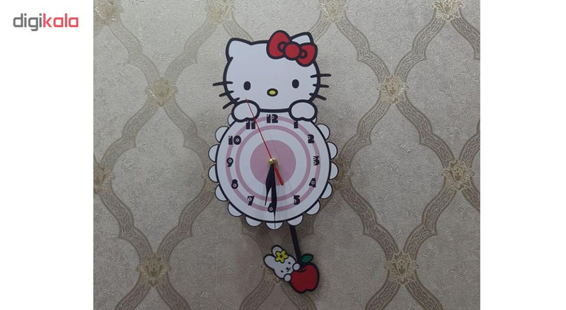 ساعت دیواری باروچین مدل kitty