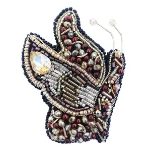 سنجاق سینه طرح پروانه مدل E50