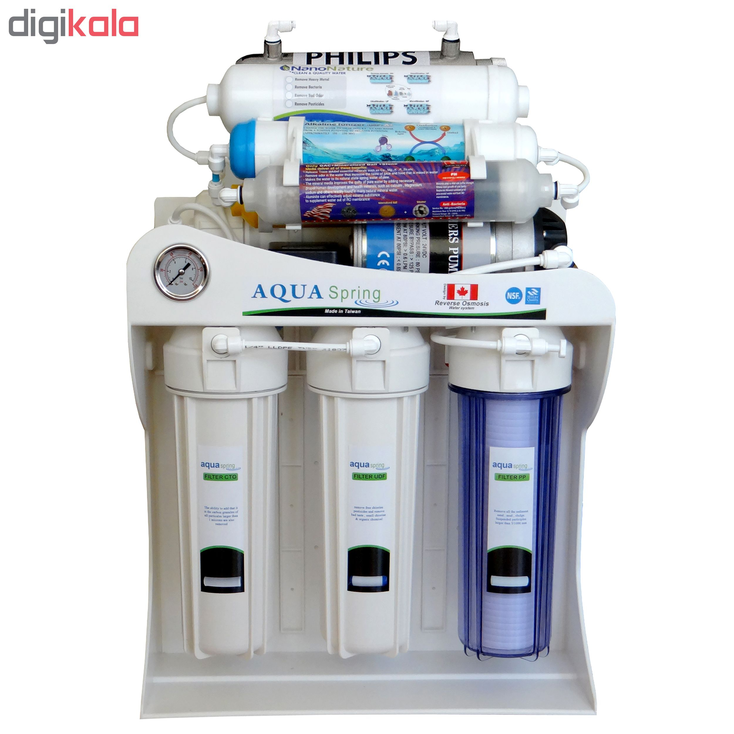 دستگاه تصفیه کننده آب آکوآ اسپرینگ مدل AQ-SF2800