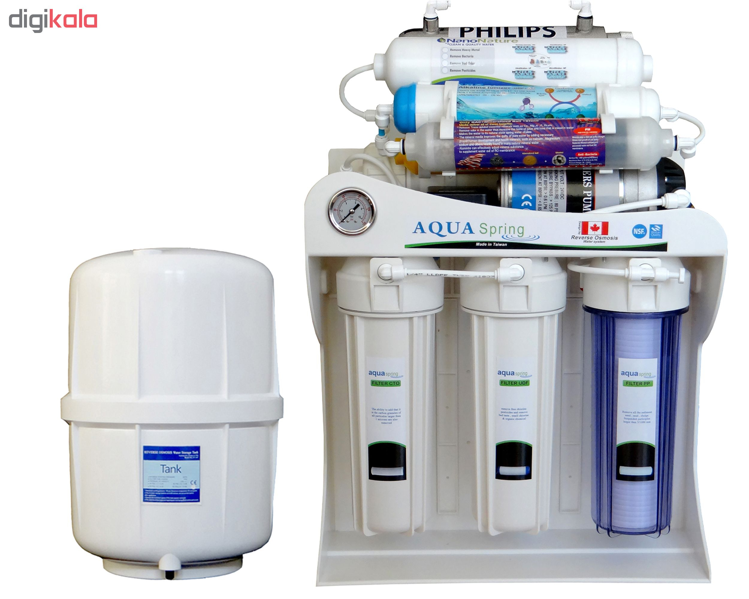 دستگاه تصفیه کننده آب آکوآ اسپرینگ مدل AQ-SF2800