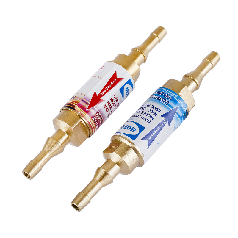 شیر یکطرفه گاز موریس بسته 2 عددی مدل A01