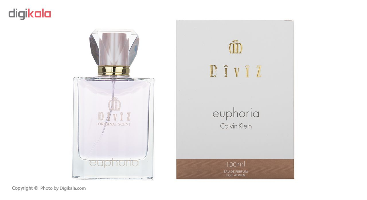 ادو پرفیوم زنانه دیوایز مدل ایفوریا کالوین کلین حجم 100 میلی لیتر