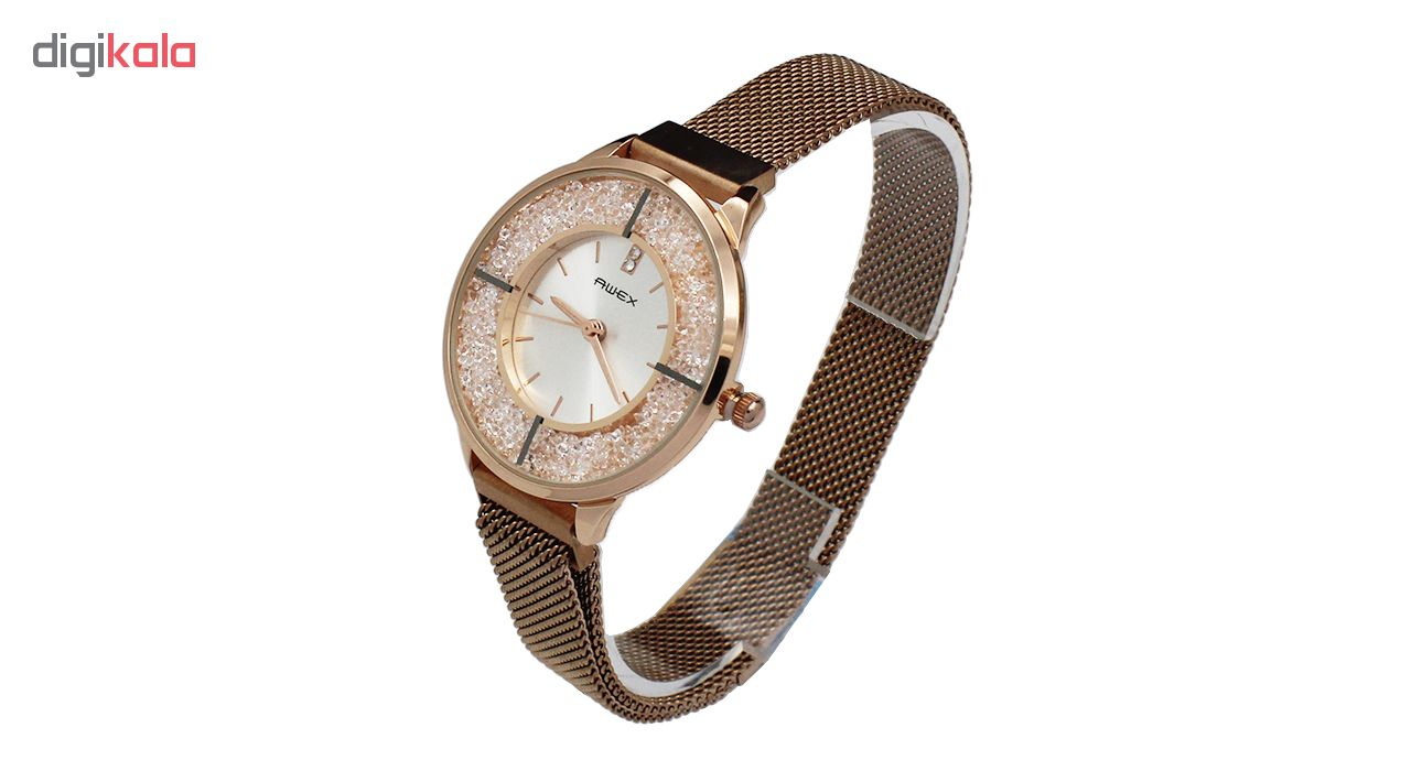 ساعت مچی عقربه ای زنانه آوکس مدل R8012