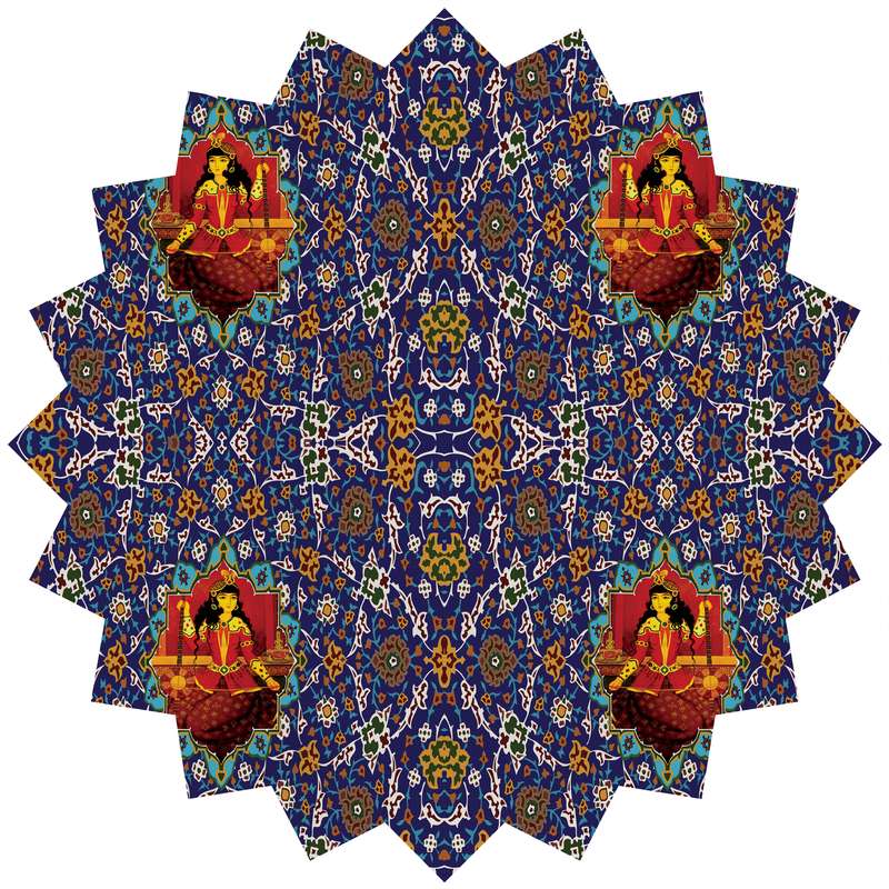 رومیزی مدل T6-42134