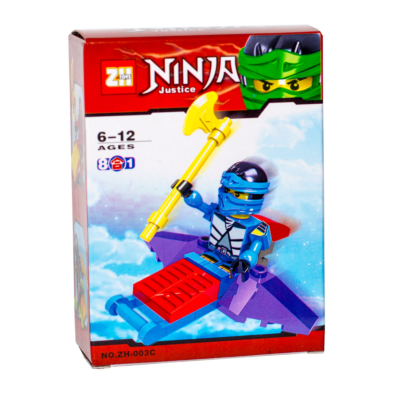 ساختنی نینجا مدل NINJA Justice کد ZH-003C
