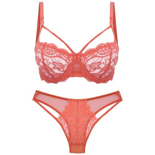 ست شورت و سوتین زنانه مدل لیدوما کد 1011GO رنگ گلبهی