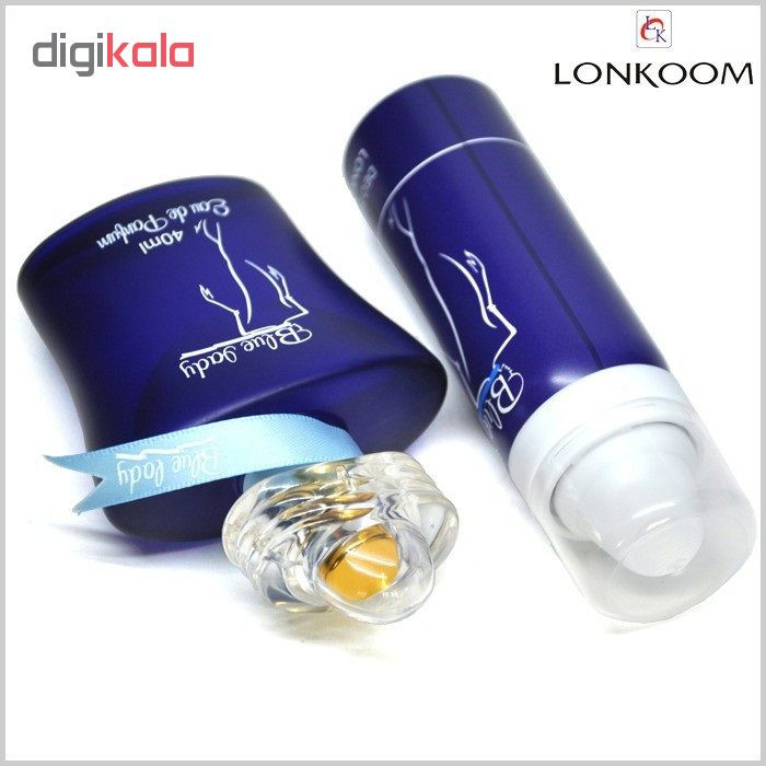 ادو پرفیوم زنانه لنکوم مدل Blue Lady حجم 40 میلی لیتر به همراه اسپری مدل Blue Lady حجم 50 میلی لیتر