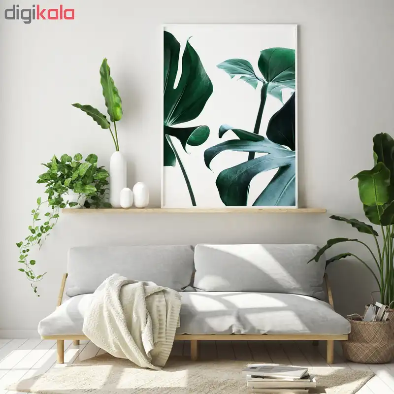 تابلو سالی وود طرح برگ ‌های انجیری مدل T130106