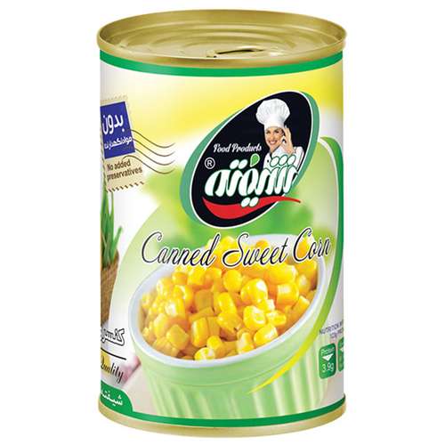 کنسرو ذرت شیفته مقدار 370 گرم