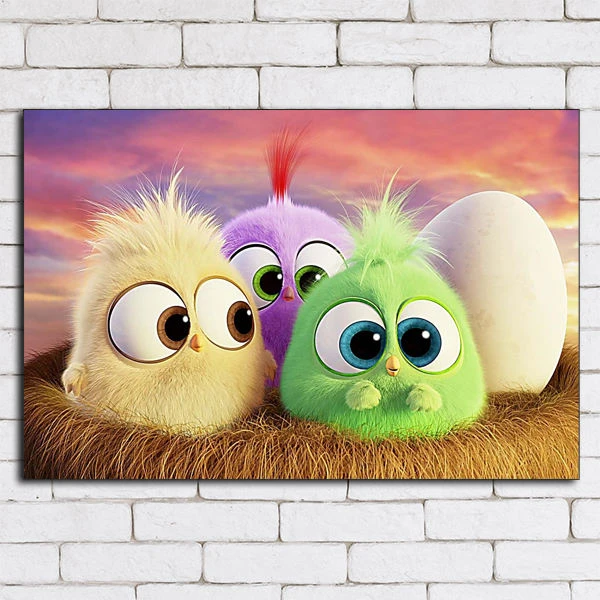 تابلو شاسی کودک طرح angry birds مدل GV-1031