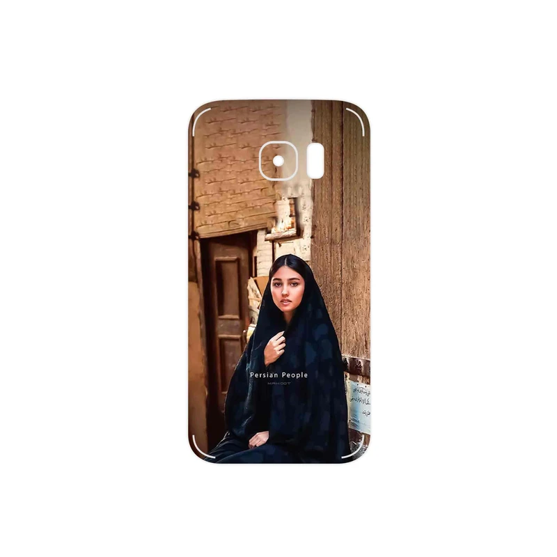برچسب پوششی ماهوت مدل Portrait of an Iranian Woman مناسب برای گوشی موبایل سامسونگ Galaxy S7