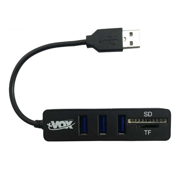 هاب 3پورت USB 2.0 ایکس ووکس مدل X810