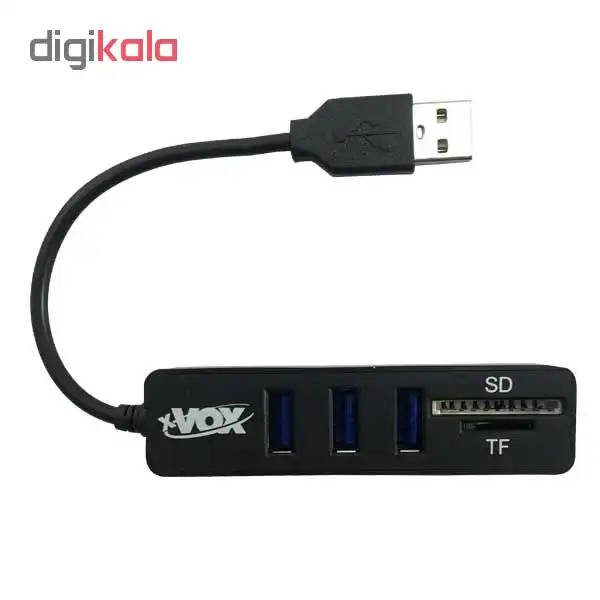 هاب 3پورت USB 2.0 ایکس ووکس مدل X810