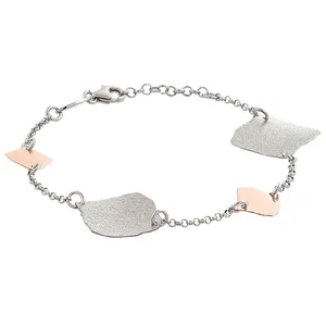 دستبند نقره زنانه نومینیشن مدل نینفا کد 043-142840