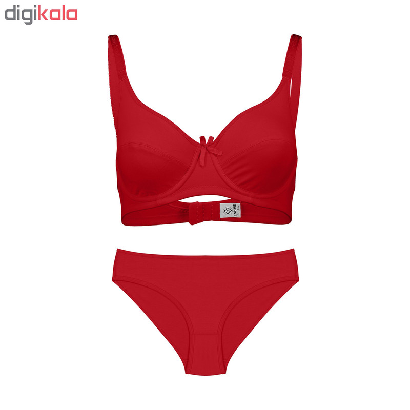 شورت و سوتین زنانه عشوه کد 191005 رنگ قرمز