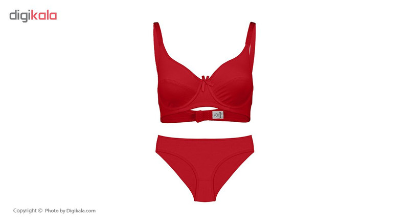 شورت و سوتین زنانه عشوه کد 191005 رنگ قرمز