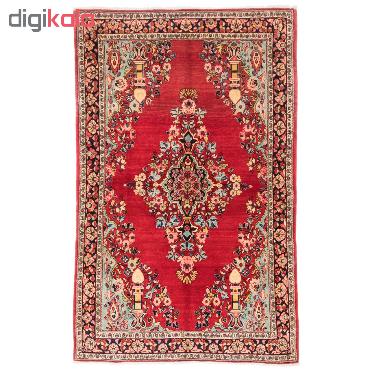 فرش دستباف قدیمی دو و نیم متری سی پرشیا کد 131861