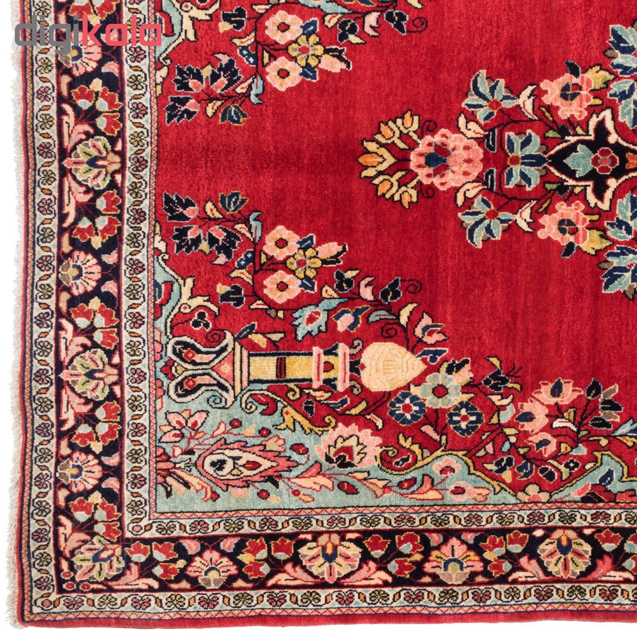 فرش دستباف قدیمی دو و نیم متری سی پرشیا کد 131861