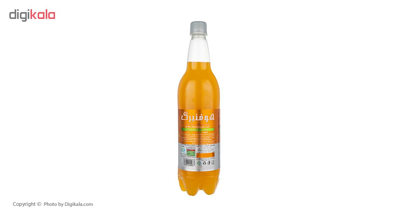 نوشیدنی گاز دار پرتقال موز هوفنبرگ - 1 لیتر