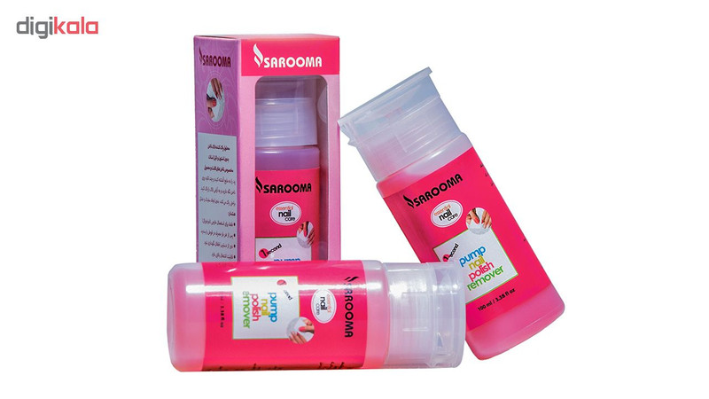 محلول لاک پاک کن ساروما مدل Pump حجم 100 میلی لیتر
