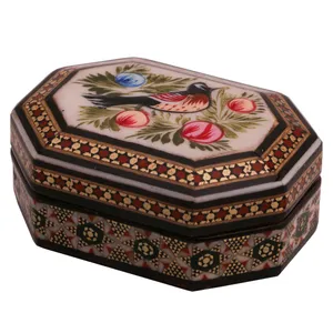 جعبه جواهرات خاتم کاری کد 992
