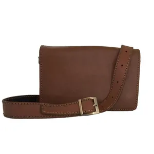 کیف رو دوشی چرمی مدل پانیز کد 03