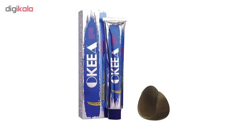 رنگ مو اکیا سری Natural شماره 8 حجم 100 میلی لیتر رنگ بلوند روشن