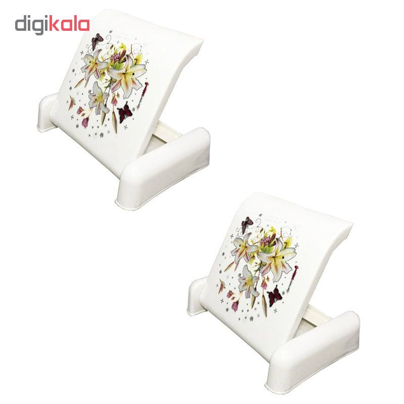 پایه رول دستمال کاغذی کد 0012 بسته 2 عددی