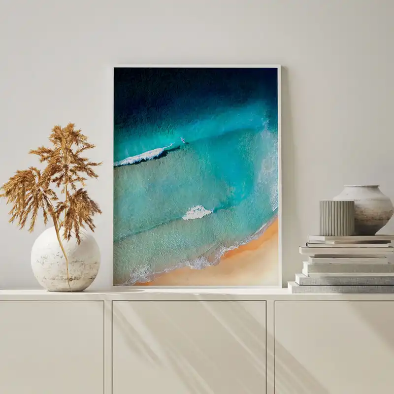 تابلو سالی وود طرح ساحل پالم استرالیا مدل T140207