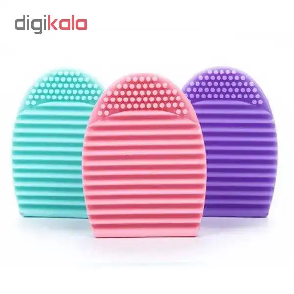 پد شستشوی برس آرایشی مدل B30 بسته 3 عددی