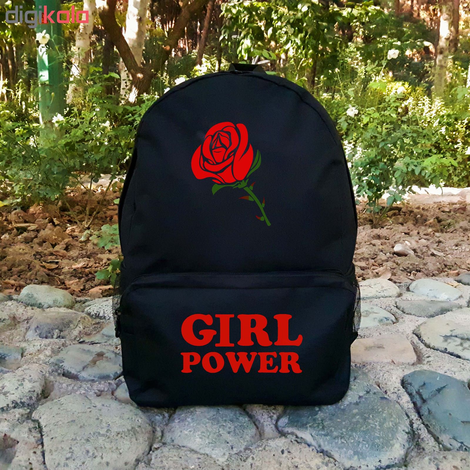 کوله پشتی طرح Girl power کد KP-18