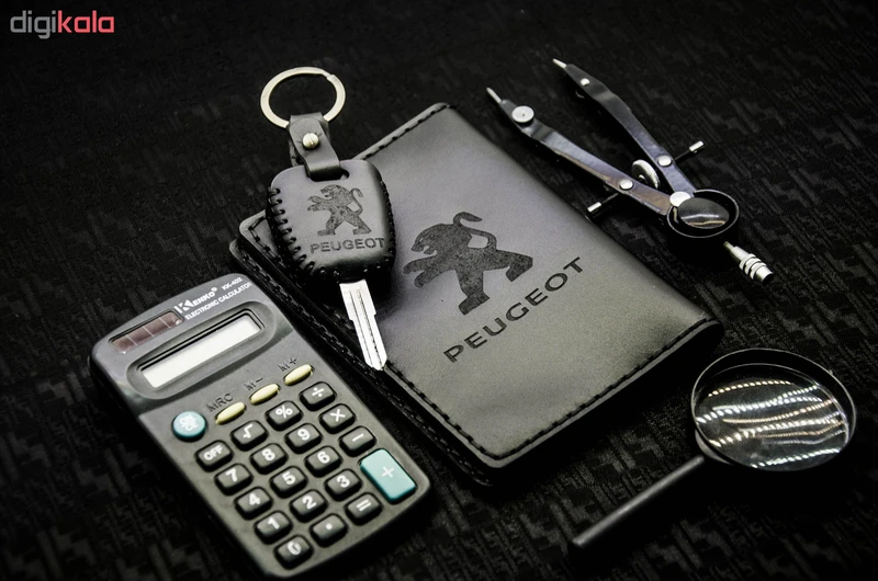 عکس شماره 8 : ست هدیه چرمینه اسپرت طرح پژو کد 60027-b