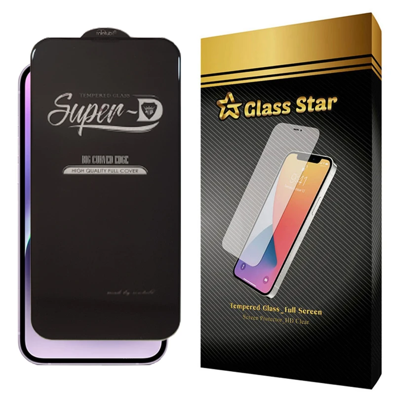 محافظ صفحه نمایش گلس استار مدل superd-ip14 مناسب برای گوشی موبایل اپل iPhone 14 Plus / iPhone 14 Max