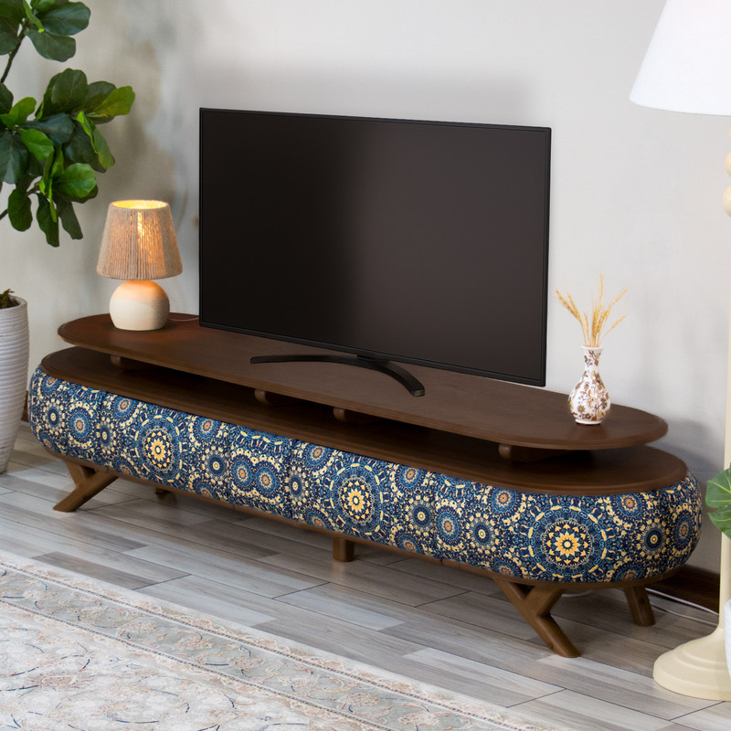 میز تلویزیون مدل سلین 190 مناسب برای تلویزیون تا 75 اینچ