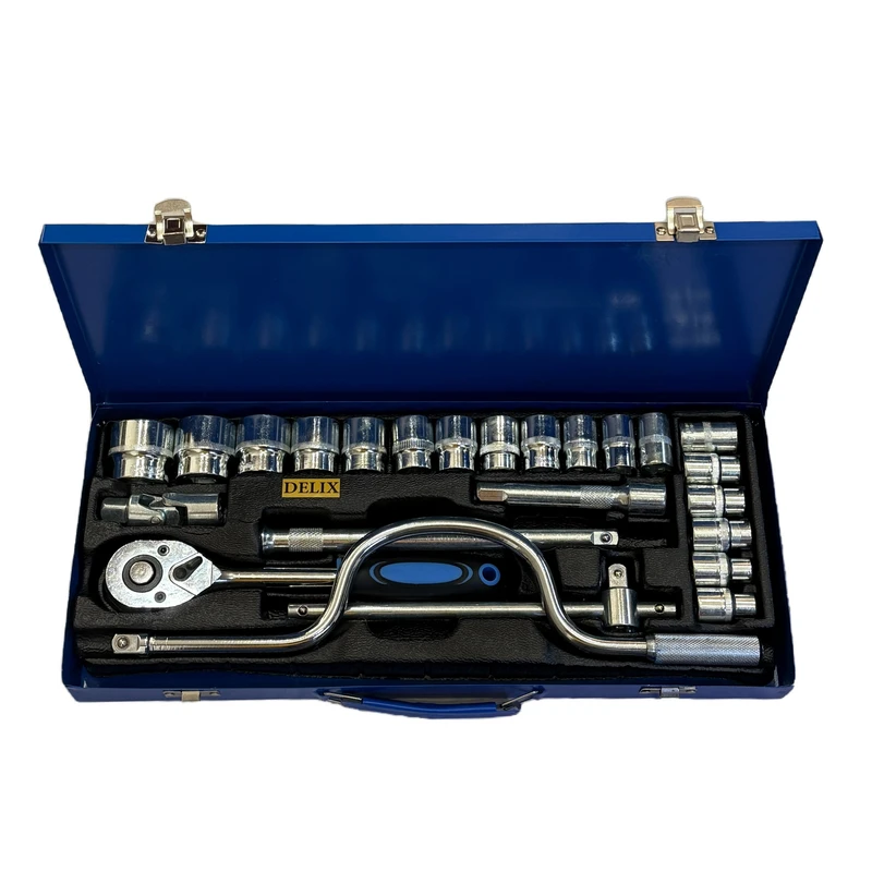 آچار بکس دلیکس کد DL24 مجموعه 24 عددی