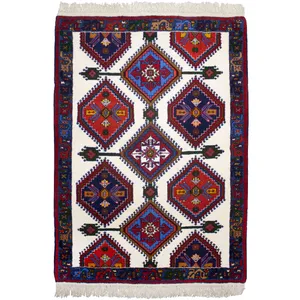 فرش دستباف یک و نیم متری طرح حوضی کد 980604