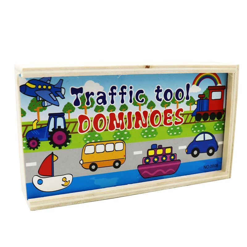 بازی آموزشی دومینو مدل وسایل نقلیه