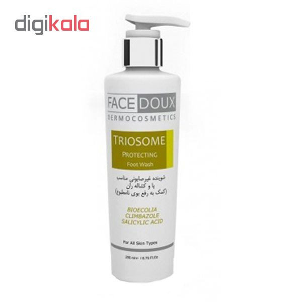 شوینده پا فیس دوکس مدل TRIOSOME حجم ۲۰۰ میلی لیتر شوینده پا فیس دوکس مدل TRIOSOME حجم ۲۰۰ میلی لیتر